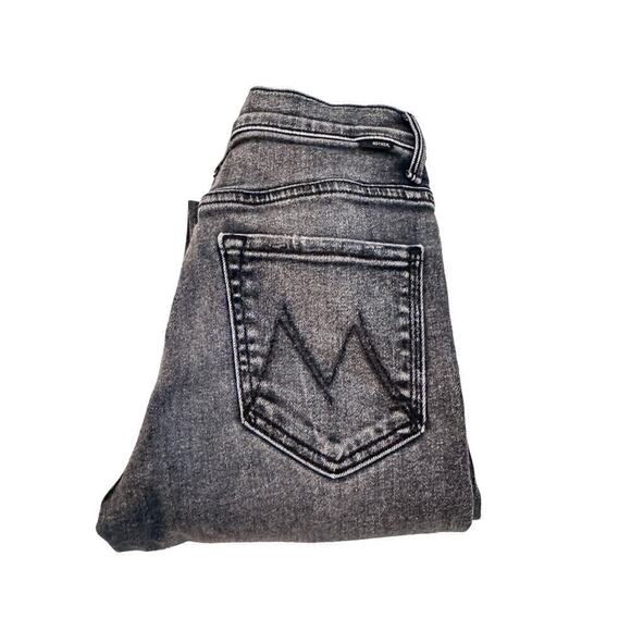 Mother High Waisted Rascal Ankle Snippet Train Stops Denim Jeans Size 26 - Picture 1 of 9